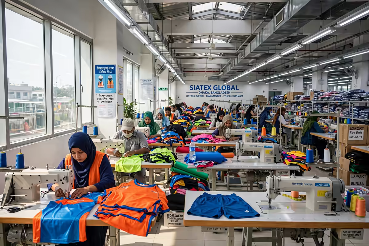 Sewing floor